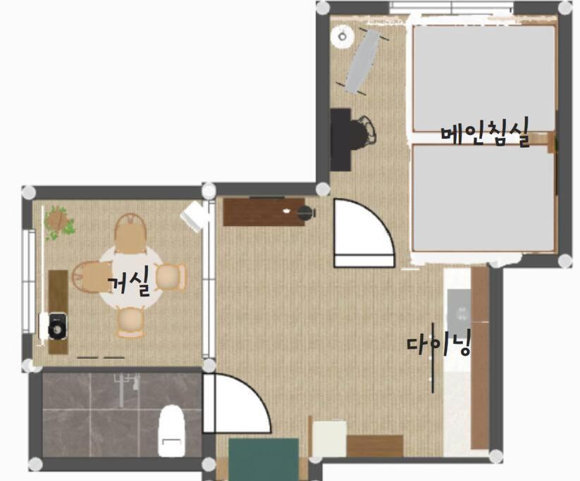 Apartment The Cotilda Nokbeon Seoul